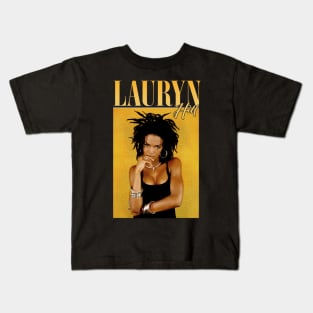 Lauryn Hill Fugees The Famous Vintage Retro Rock Rap Hiphop Kids T-Shirt